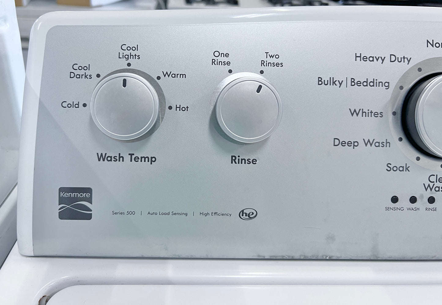 27 Inch Kenmore Top Load HE Washer Machine , White , 110.25132411 , 373742