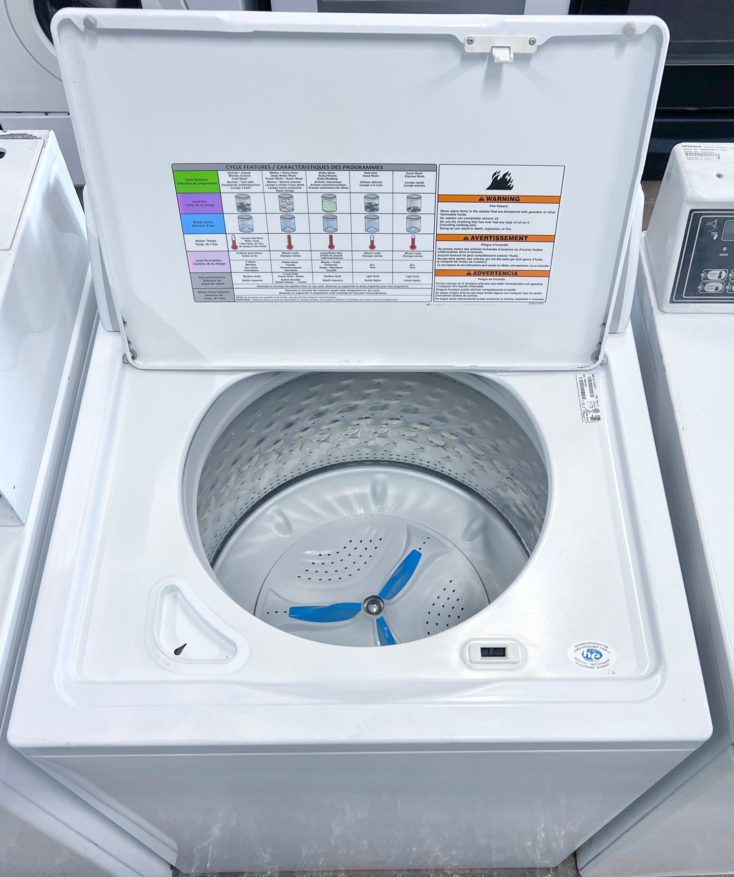 27 Inch Kenmore Top Load HE Washer Machine , White , 110.25132411 , 373742