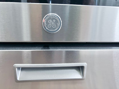 30 Inch GE  JGBS61RPSS Gas Range , 4 Sealed Burners, 4.8 cu. ft. Oven, Broiler Drawer, Continuous Grates, Manual Clean, Simmer Burner, Sabbath Mode , Stainless Steel , New Open Box 373743
