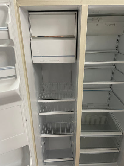 GE 36 Side By Side Refrigerator In Off White, TFX25JR, 444144