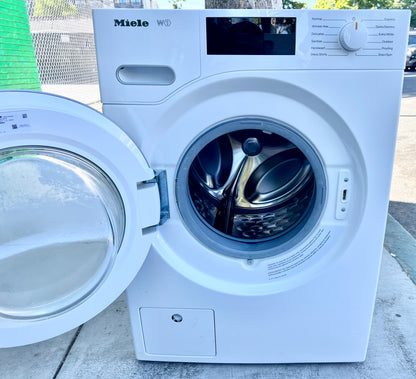 Miele Classic W1 Series  WWB020WCS 24 Inch Front Load Washer , 2.26 Cu. Ft., CapDosing, 18 Wash Cycles, HoneyComb Drum, Sanitize Wash, Delayed Start, Energy Star, 373751