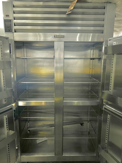 48 Inch TRAULSEN UR48HT M050330 Reach in R12 Refrigerator Commercial Refrigerator or Freezer Stainless Steel Solid 4 Doors with Defogger On Off Switch 444269