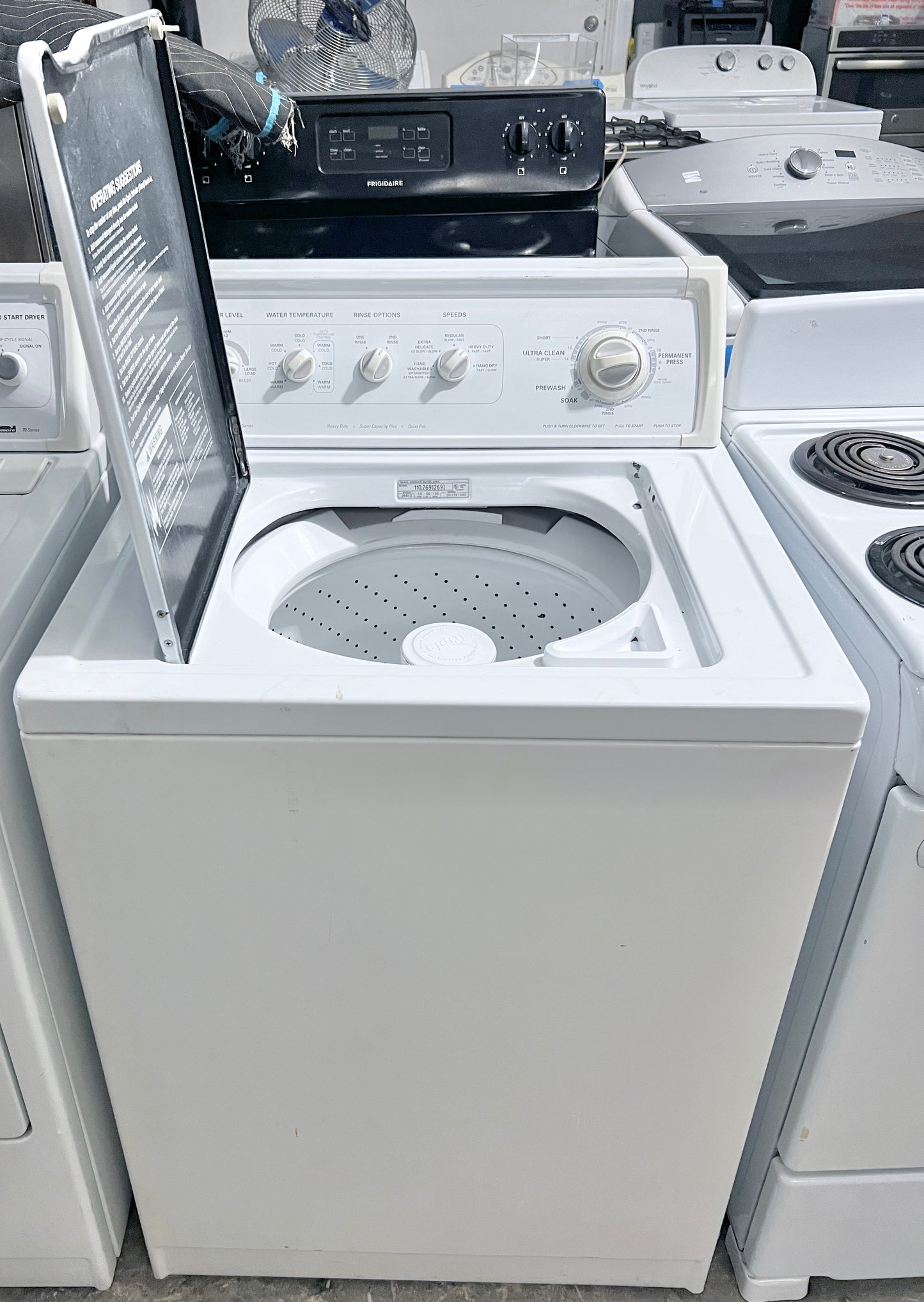 Kenmore Heavy Duty Washer Non He strong transmission and Electric dryer Set , 110.26912691,  373749
