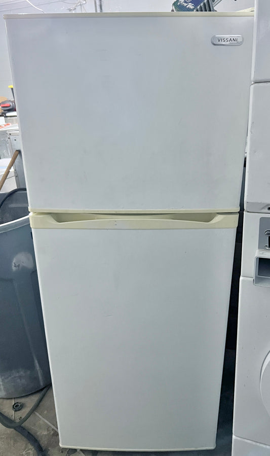 24 Inch Vissani HMDR1030WE , Top Freezer Bottom Refrigerator , Compact , White , 373750