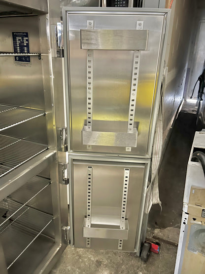 48 Inch TRAULSEN UR48HT M050330 Reach in R12 Refrigerator Commercial Refrigerator or Freezer Stainless Steel Solid 4 Doors with Defogger On Off Switch 444269