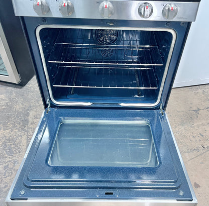 Samsung NX58H5600SS 30 inch Gas Range , 5 Burners , 5.8 Cu Ft Oven , Convection, Storage Drawer , Self Clean , Child Safety Lock , Auto Shut Off Option , Delay Start, Auto Oven Light ,Sabbath , Proofing , Stainless Steel  , 373756