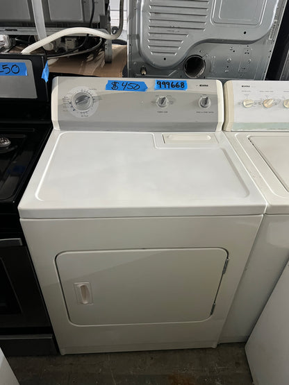 Kenmore 600 Electric Dryer In White, 110.69652800, 999668
