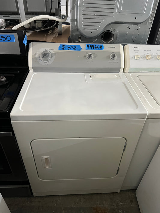 Kenmore 600 Series Front Load Electric Dryer In White, 110.69652800, 999668