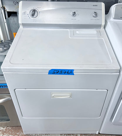 29 Inch Kenmore 600 Series Electric Front Load Electric Dryer Machine , White , 110.69622800 , 373761