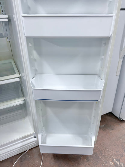 36 Inch Whirlpool Side By Side Full Depth Refrigerator  White , Water Ice Dispenser , SS25AEXHW01, 444334
