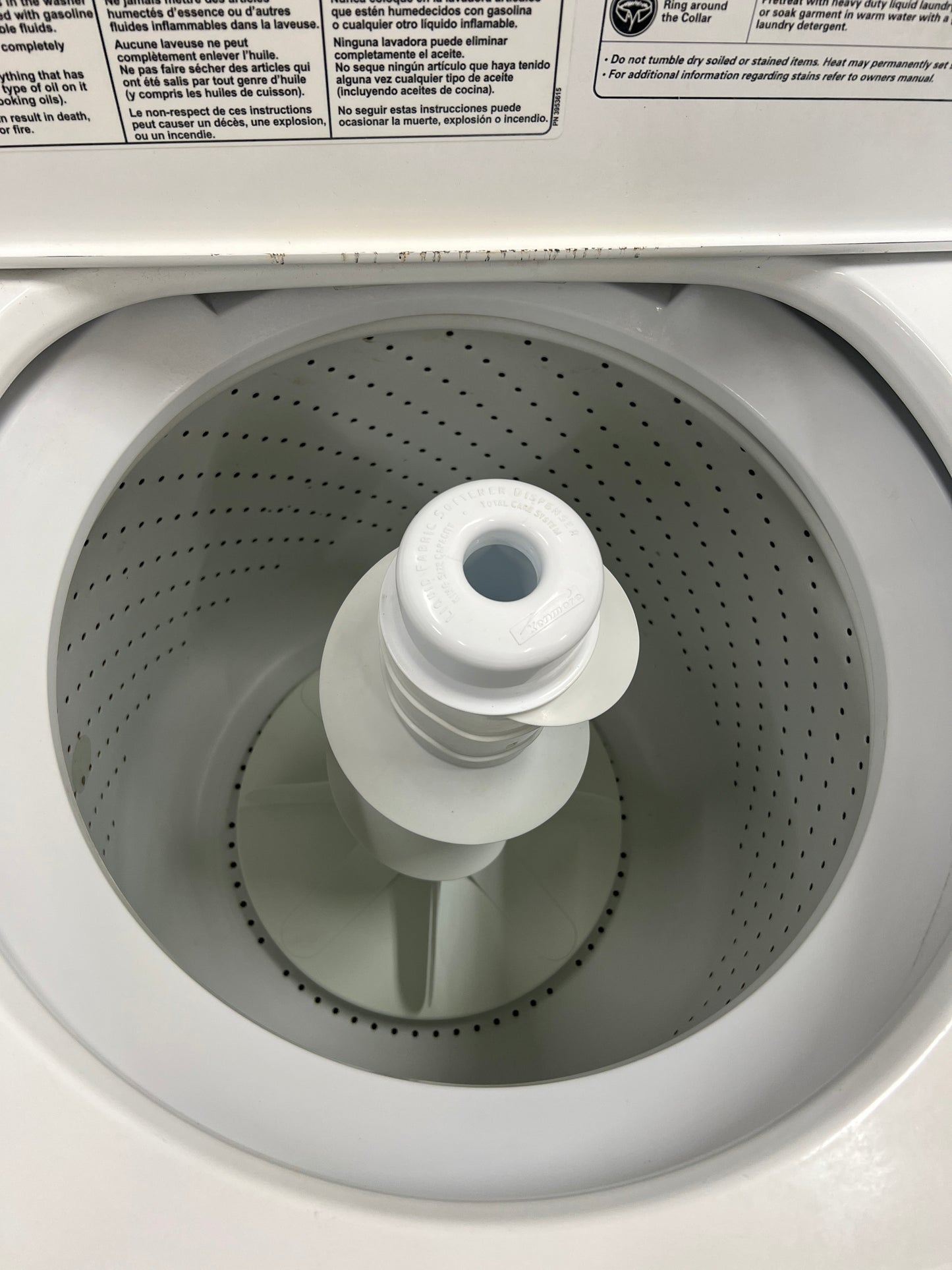 Kenmore 500 Top Load Washer In White, Ready For Pick Up/Delivery, 999687
