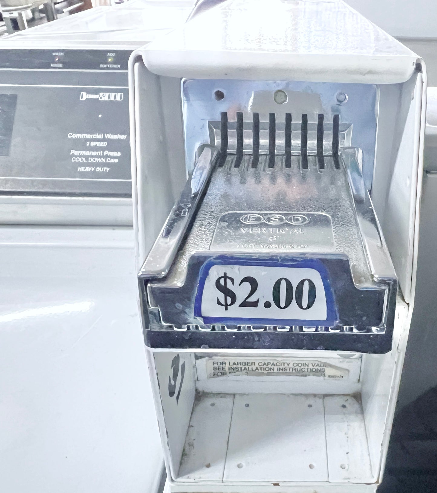 Whirlpool Coin Operated Washer Machine Commercial 27 Inch , White , 373762