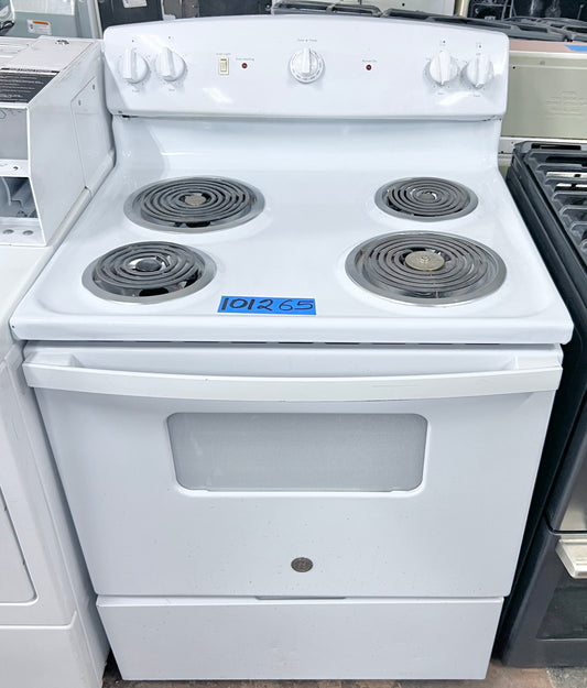 GE 30 Inch JBS160DM3WW White Electric Range Coil Element Burners , White , 101265