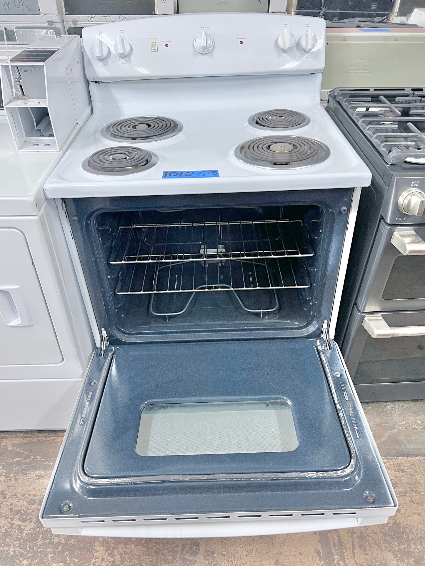 GE 30 Inch JBS160DM3WW White Electric Range Coil Element Burners , White , 101265