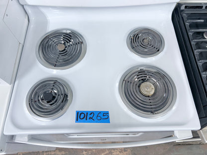 GE 30 Inch JBS160DM3WW White Electric Range Coil Element Burners , White , 101265