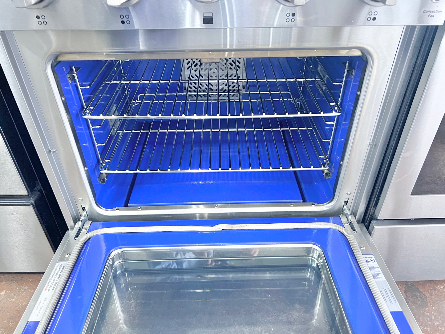 Thor Kitchen HRG3080U Gas Range Convection Oven Heavy Duty Grates , Stainless Steel , 30 Inch  , 373763