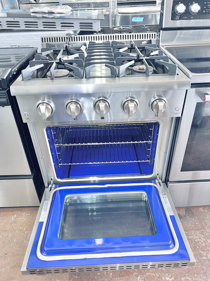 Thor Kitchen HRG3080U Gas Range Convection Oven Heavy Duty Grates , Stainless Steel , 30 Inch  , 373763