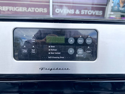 Frigidaire  FGF366ECB 30 Inch Gas Range 4 Sealed Burners, 14,000 BTU Power Burner, Self-Clean Oven, EElectronic Oven Control  Storage Drawer, Stainless Steel