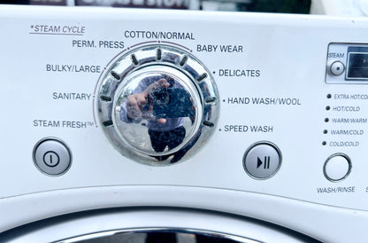 LG  WM2487HWM 27 Inch TROMM Front Load Washer 4.0 cu. ft., 9 Wash Cycles , SteamFresh Technology, White