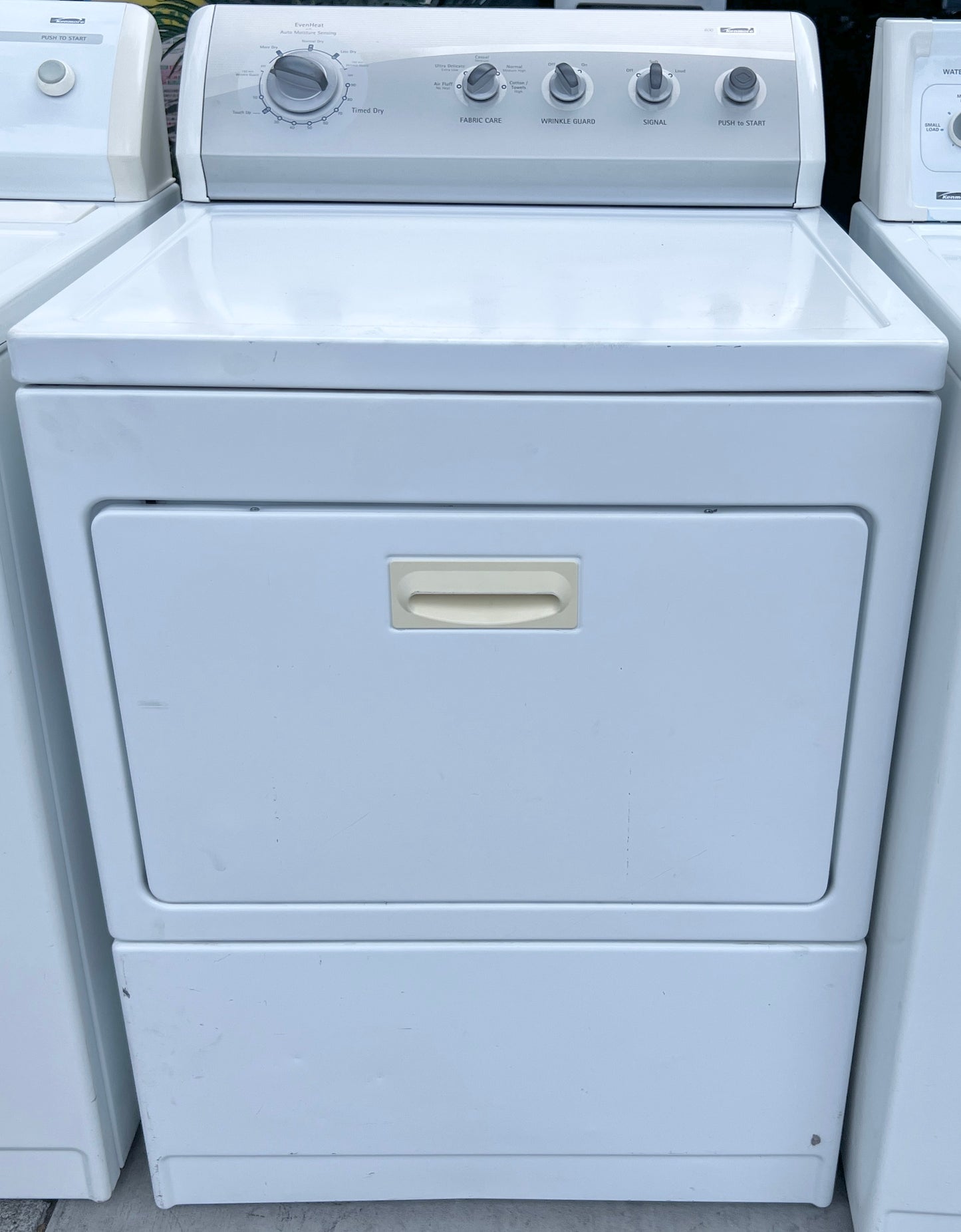 Kenmore 27 Inch Electric Front Load Electric Dryer , 110.69822801 , White , 373767