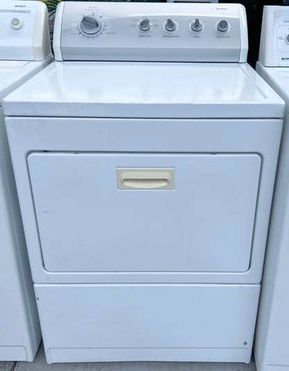 Kenmore 27 Inch Electric Front Load Electric Dryer , 110.69822801 , White , 373767