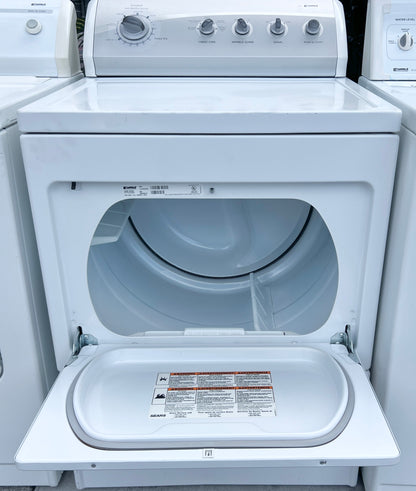 Kenmore 27 Inch Electric Front Load Electric Dryer , 110.69822801 , White , 373767