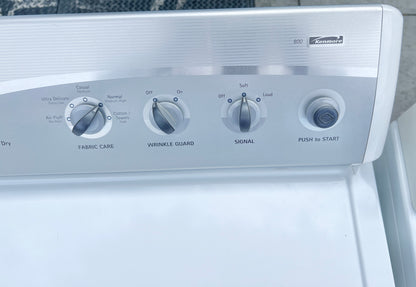Kenmore 27 Inch Electric Front Load Electric Dryer , 110.69822801 , White , 373767