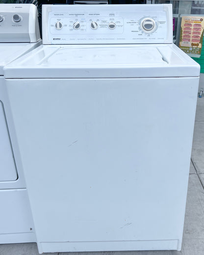 Kenmore 27 Inch Top Load Washer Machine Heavy Duty Transmission , White , 110.22912101, 373768
