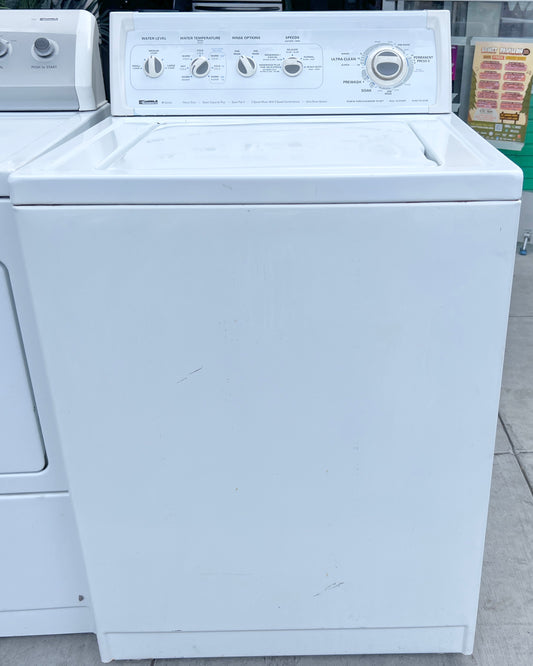 Kenmore 27 Inch Top Load Washer Machine Heavy Duty Transmission , White , 110.22912101, 373768