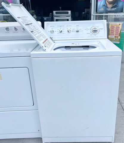 Kenmore 27 Inch Top Load Washer Machine Heavy Duty Transmission , White , 110.22912101, 373768