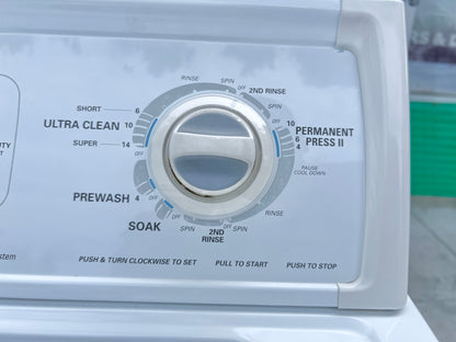 Kenmore 27 Inch Top Load Washer Machine Heavy Duty Transmission , White , 110.22912101, 373768