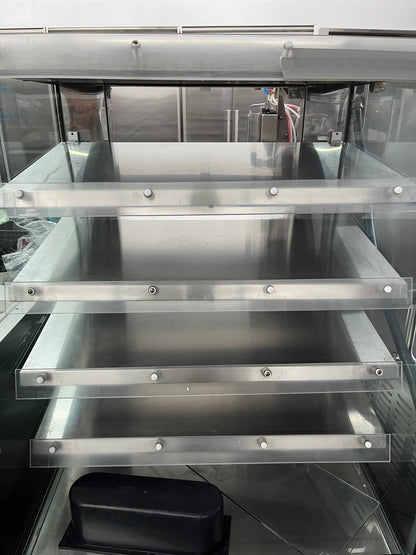 Hussmann Hedw05 Combo HEDW05 Hot Display Case End Display , Stainless Steel , Commercial ,369388