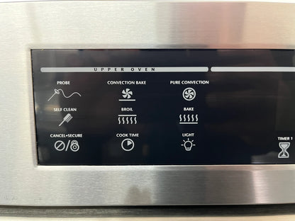 Dacor Millennia MCD230S 30 Inch Double Electric Wall Oven 3.9 cu. ft. Self Cleaning Convection Ovens, Safety Lockout and Delay Timed Cooking: Stainless Steel , 369386