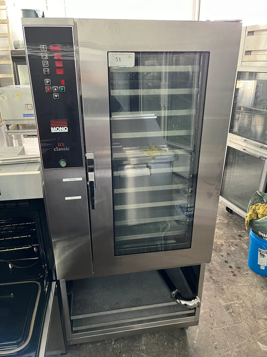 FG150C Mono Equipment BX Classic Commercial Steam Convection Oven, EcoTouch Control, Stainless Steel , 369384