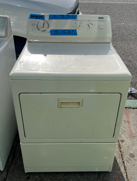 Kenmore Elite Gas Dryer In White, 110.74944300, 999695