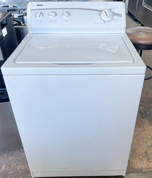 Kenmore Top Load Heavy Duty Washer with Strong Transmission and Agitator , White , 27 Inch , 373772