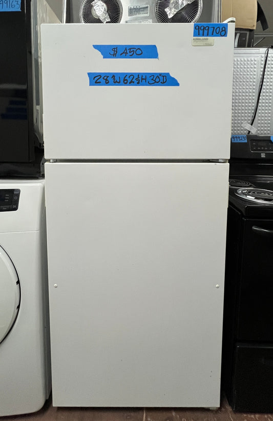 Whirlpool 28 Top Freezer Refrigerator In White, ST14CKXKQ04, 999708