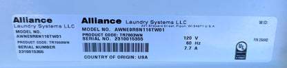 Speed Queen Heavy Duty Commercial Grade Washer Machine TR7003WN , AWNE9RSN116TW01 26 inch White 373781