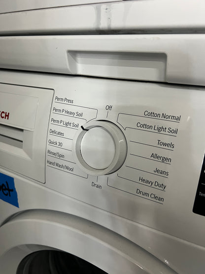 Bosch Front Load Stackable Washer Electric Dryer Set,wtg86400uc/01, wat28400uc, 999721