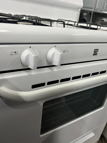 Kenmore 30 Gas Dryer In White, 790.70402012, 999725 Ready For pick Up