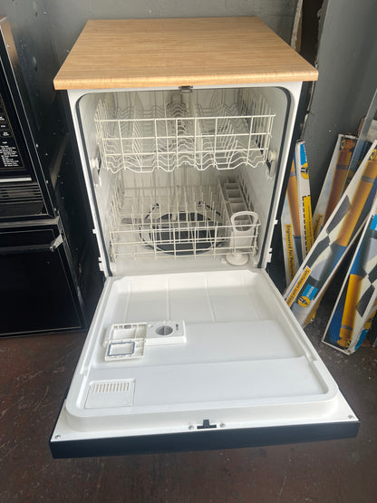 24 Inch Whirlpool Portable Dishwasher In Black WDP350PAAB6, 444289