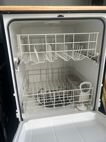 24 Inch Whirlpool Portable Dishwasher In Black WDP350PAAB6, 444289