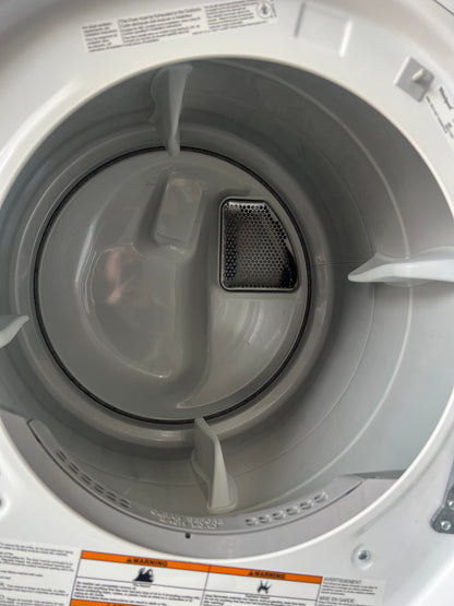 27 Inch Whirlpool Front Load Washer & Gas Dryer Stackable Set In White, WGD70HEBW1/WFW70HEBW1, 444275