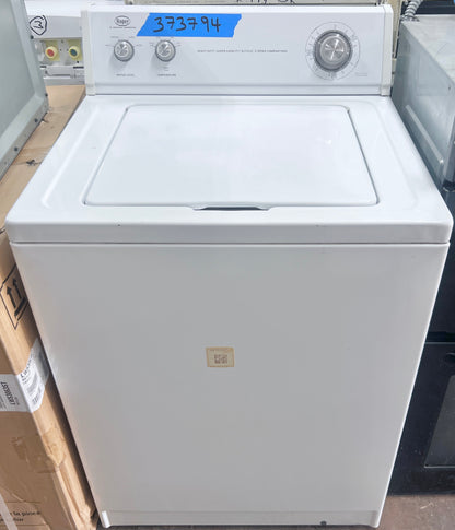 Roper made by Whirlpool Top Load Washer Machine , White , RTW4400V 27 Inch 373794