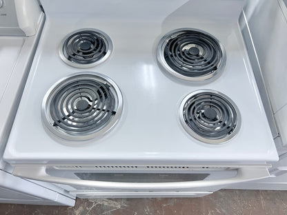 Whirlpool Electric Range , Coil Elements, Self Clean Oven , White 30 Inch RF263LXTQ3 , 373796