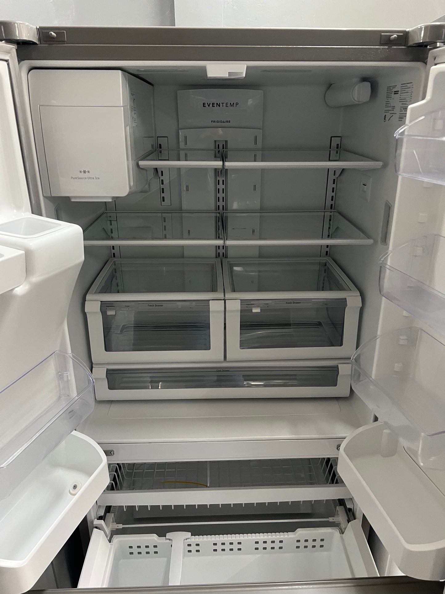 36 Inch Frigidaire French Door Counter Depth Refrigerator In Stainless Steel, FFHD2250TS3, 444277