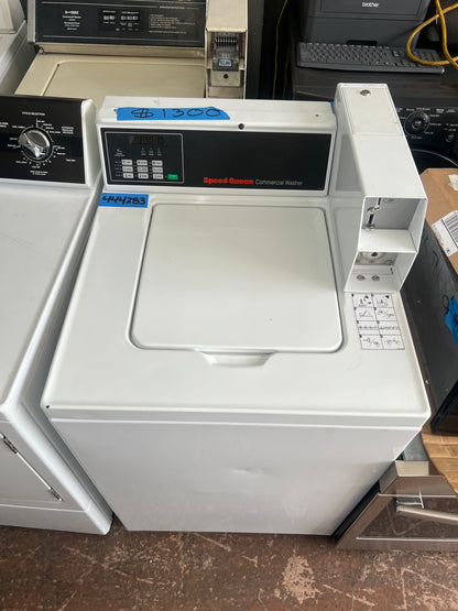 Speed Queen Commercial Top Load Washer In White With Coin box, 444283