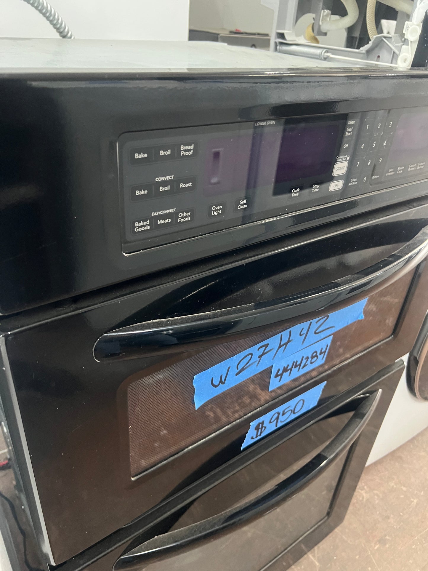 27 Inch Kitchenaid Microwave Oven Combo In Black, KEMS378SBL04, 444284