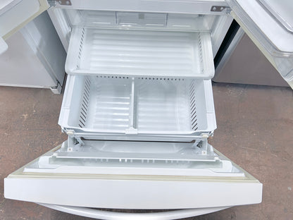 Kenmore Elite White French Door Refrigerator 30 Cu Ft  Water Ice Full Size White 795.74022.410 ,74022 36 inch  888632