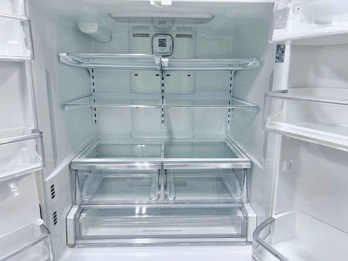 Kenmore Elite White French Door Refrigerator 30 Cu Ft  Water Ice Full Size White 795.74022.410 ,74022 36 inch  888632